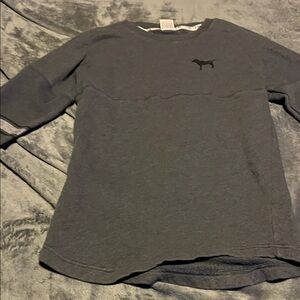 PINK Victoria's Secret Gray Sweatshirt